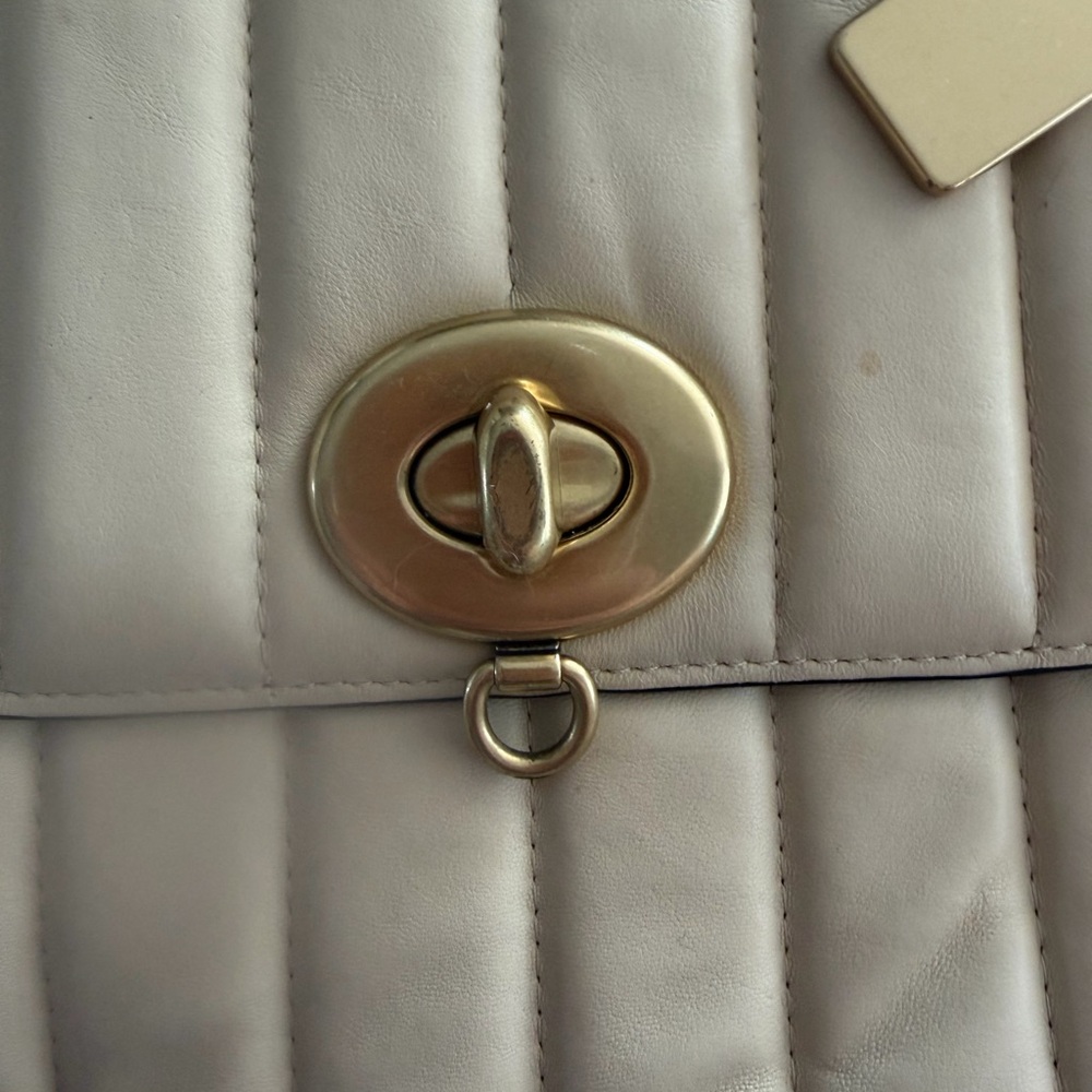 COACH x Jennifer Lopez Marley Top Handle Quilted Leather Bag - Picture 13 of 16